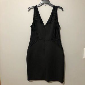 Guess fitted black dress sz 14